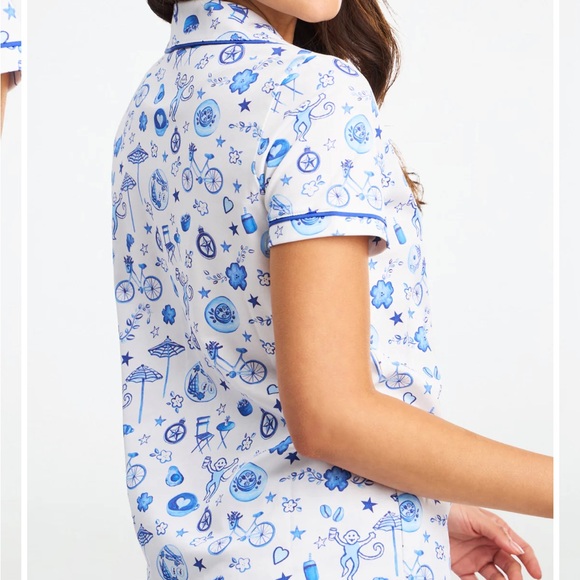 Roller Rabbit Latte Lane Pajamas - Picture 3 of 4